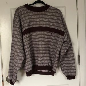 vintage oversized crew neck sweater